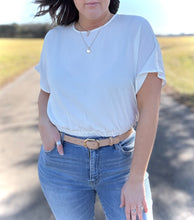 Load image into Gallery viewer, Cropped Airy Top