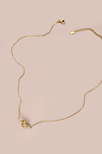 Load image into Gallery viewer, Gold Knot Necklace