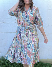 Load image into Gallery viewer, Aria Boho Midi Dress