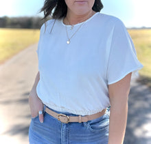 Load image into Gallery viewer, Cropped Airy Top