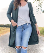 Load image into Gallery viewer, Ribbed Fern Cardigan
