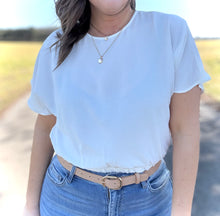 Load image into Gallery viewer, Cropped Airy Top