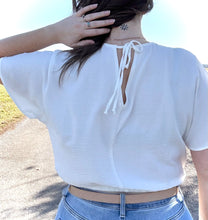 Load image into Gallery viewer, Cropped Airy Top