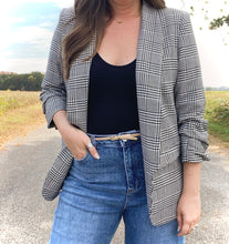 Load image into Gallery viewer, Madeline Plaid Blazer