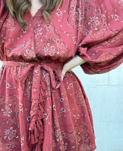 Load image into Gallery viewer, Cinched Henna Dress