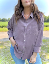 Load image into Gallery viewer, Sugar Maple Corduroy Buttondown
