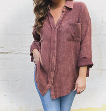 Load image into Gallery viewer, Marnie Mineral Washed Shirt
