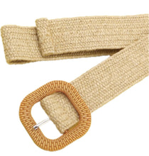 Load image into Gallery viewer, Woven Rattan Stretch Belt
