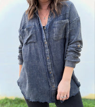 Load image into Gallery viewer, Marnie Mineral Washed Shirt
