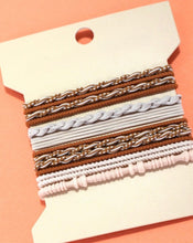 Load image into Gallery viewer, Boho Bracelet/Hair Tie Set
